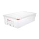 Araven Polypropylene 1/1 Gastronorm Food Storage Box 21Ltr (4 pack)