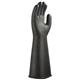 Portwest Heavyweight Latex Rubber Gauntlet L Blk (Pack of 12)