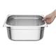 Vogue Stainless Steel 2/3 Gastronorm Tray 150mm