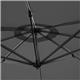 Bolero Venice Heavy Duty Parasol Black 3.5m