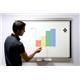 Bi-Office Expression Premium Magnetic Whiteboard; 180x120cm; Dry-Wipe Ceramic Surface; Aluminium Frame