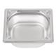 Vogue Heavy Duty Stainless Steel 1/6 Gastronorm Tray 65mm
