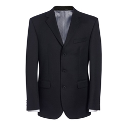 Brook Taverner Concept Alpha Classic Fit Single Breasted Jacket Black 50 Regular 5981D