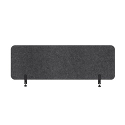 Archyi. Desk Sculpo With Metal Clamps; Dark Grey; 140x40cm