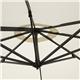 Bolero Venice Heavy Duty Parasol Cream 3.5m