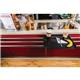 Olympia Kristallon Polypropylene Fast Food Tray Black Medium 415mm