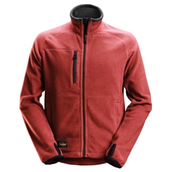 Snickers 8022 Allroundwork Polartec Fleece Jacket Chili Red/Black 2XL