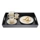 Olympia Bamboo Black Large Serving Tray 510x350mm