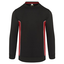Orn 1290 Silverswift Premium Sweatshirt Black/Red 3XL 
