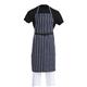 Whites Butchers Stripe Bib Apron Blue/White