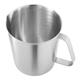 Vogue Stainless Steel Measuring Jug 1ltr