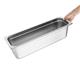 Vogue Stainless Steel Gastronorm 2/4 Tray 150mm
