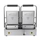Buffalo Bistro Double Ribbed Contact Grill