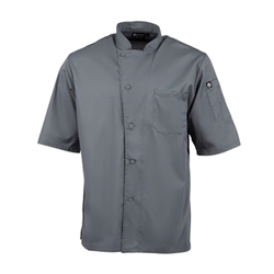Chef Works Valais Signature Series Unisex Chef Jacket Grey XL