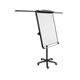 Bi-Office Mastervision Flipchart Mobile Easel; Lacquered Steel Magnetic Surface; Black Structure; 70x100cm (Euro Size)