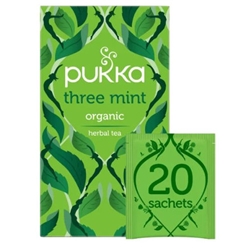 Pukka Tea Three Mint Envelopes 20's - PACK (4)