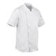 Chef Works Springfield Zipper Mens Chef Jacket White S