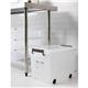 Araven Mobile Food Storage Bin with Lid