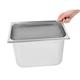 Matfer Bourgeat Stainless Steel 1/2 Gastronorm Tray 200mm