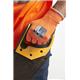 Portwest Vis-Tex Cut Resistant Glove PU L Orange/Blk (Pack of 12)