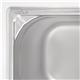 Vogue Heavy Duty Stainless Steel 1/6 Gastronorm Tray 200mm