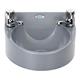 Basix Polycarbonate Hand Wash Basin Grey