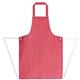 Whites Water Resistant Bib Apron Red And White Stripe