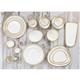 Olympia Kiln Chalk Round Coupe Plate 280mm (4 Pack)