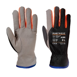 Portwest Wintershield Glove M Blk/Orange (Pack of 12)