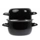 Olympia Mussel Pot Enamel Small