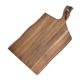 Olympia Acacia Wood Wavy Handled Wooden Board Large 355mm