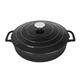 Vogue Round Sauté Pan 28cm Black