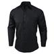 Chef Works Unisex Long Sleeve Dress Shirt Black M