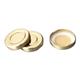 Artis Gold Cap for Mini Milk Bottles (Pack of 18)