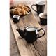 Olympia Cafe Teapot Black