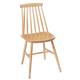 Fameg Farmhouse Angled Side Chairs Natural Beech (2 pack)