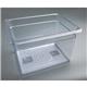 Vogue Polycarbonate 1/2 Gastronorm Container 200mm Clear