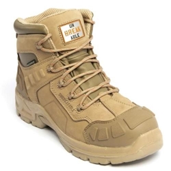 Unbreakable U125 Hurricane2 S3 SRC Waterproof Composite Safety Boot Stone [Size UK 8/ EU 42]