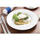 Olympia Athena Wide Rimmed Plates White 254mm/10" (12 Pack)