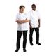 Whites Chicago Unisex Chef Jacket Short Sleeve White M