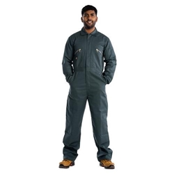 Unbreakable U271 Zip Coverall Green Large (Regular)