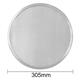 Vogue Aluminium Pizza Screen 12in