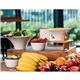 Olympia Enamel Pudding Bowls 155mm (Pack of 6)