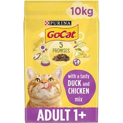 Go-Cat Complete Duck Rabbit & Chicken Dry Cat Food 10kg