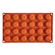 Pavoni Formaflex Silicone Pomponette Mould 24 Cup