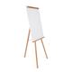 Archyi. Angolo Flipchart Tripod Magnetic Easel; Dry-Wipe Lacquered Steel Surface; Frameless; 750x1060mm