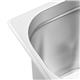 Vogue Stainless Steel 1/6 Gastronorm Tray 200mm