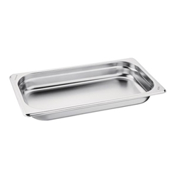 Vogue Stainless Steel 1/3 Gastronorm Tray 40mm
