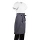 Whites Regular Bistro Apron Charcoal
