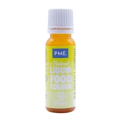 PME 100% Natural Food Colour - Lemon Yellow 25g